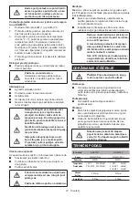 Preview for 72 page of Makita HG6530V Instruction Manual