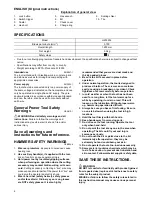 Предварительный просмотр 4 страницы Makita HK1820L Instruction Manual
