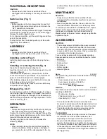 Предварительный просмотр 5 страницы Makita HK1820L Instruction Manual
