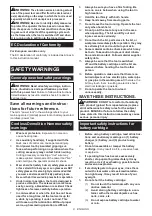 Preview for 8 page of Makita HM001G Instruction Manual