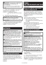 Preview for 34 page of Makita HM001GM201 Instruction Manual