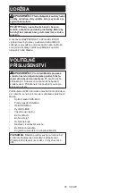 Preview for 58 page of Makita HM001GZ02 Instruction Manual