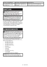 Preview for 92 page of Makita HM001GZ02 Instruction Manual