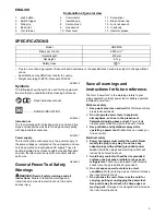 Preview for 3 page of Makita HM0810A Instruction Manual