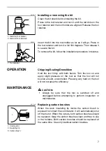 Предварительный просмотр 7 страницы Makita HM0810B Manual