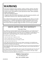 Предварительный просмотр 16 страницы Makita HM0810B Manual