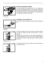 Предварительный просмотр 7 страницы Makita HM1100C Instruction Manual