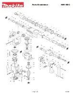 Makita HM1100C Parts Breakdown предпросмотр