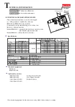 Preview for 1 page of Makita HM1202 Technical Information
