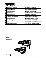 Makita HM1203C Instruction Manual preview