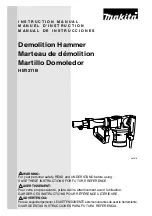 Makita HM1211B Instruction Manual предпросмотр