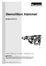 Предварительный просмотр 1 страницы Makita HM1211B Instruction Manual