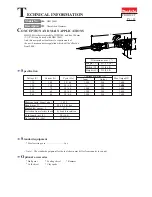 Makita HM1304 Technical Information предпросмотр