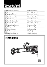 Preview for 1 page of Makita HM1304B Instruction Manual