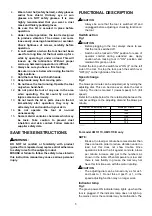 Preview for 5 page of Makita HM1307C Instruction Manual