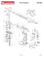 Preview for 1 page of Makita HM1500B Parts Breakdown