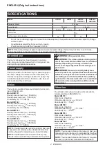 Preview for 4 page of Makita HM1511 Instruction Manual