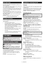 Preview for 6 page of Makita HM1511 Instruction Manual