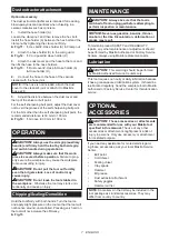 Preview for 7 page of Makita HM1511 Instruction Manual