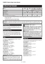 Preview for 38 page of Makita HM1511 Instruction Manual