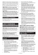 Preview for 5 page of Makita HP001G Instruction Manual