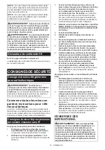 Preview for 13 page of Makita HP001G Instruction Manual