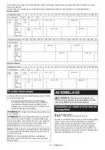 Preview for 17 page of Makita HP001G Instruction Manual