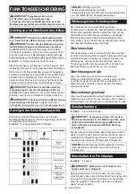 Предварительный просмотр 23 страницы Makita HP001G Instruction Manual