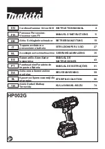 Preview for 1 page of Makita HP002GD201 Instruction Manual