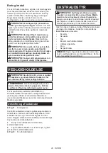 Предварительный просмотр 49 страницы Makita HP0300 Instruction Manual