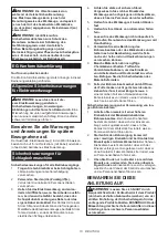 Предварительный просмотр 13 страницы Makita HP1630 Instruction Manual