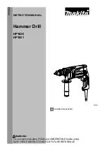 Предварительный просмотр 1 страницы Makita HP1630K Instruction Manual