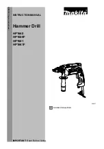 Preview for 1 page of Makita HP1640F Instruction Manual