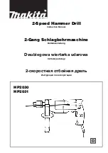 Makita HP2030 Instruction Manual preview