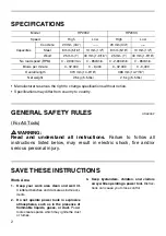 Preview for 2 page of Makita HP2033 Instruction Manual