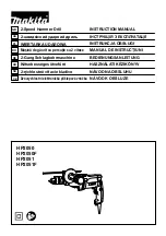 Preview for 1 page of Makita HP2051HJ Instruction Manual