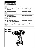 Preview for 1 page of Makita HP237D Instruction Manual