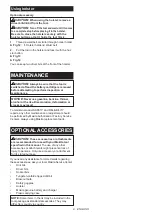 Preview for 9 page of Makita HP330D Instruction Manual