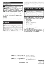 Предварительный просмотр 68 страницы Makita HP330D Instruction Manual