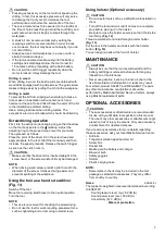 Preview for 7 page of Makita HP330DWE Instruction Manual