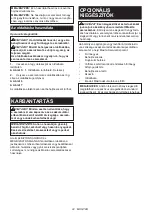 Предварительный просмотр 24 страницы Makita HP331DSA Instruction Manual