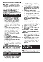 Preview for 6 page of Makita HP331DZ Instruction Manual