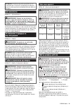 Preview for 39 page of Makita HP331DZ Instruction Manual