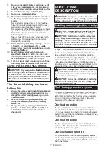 Preview for 7 page of Makita HP331DZJ Instruction Manual