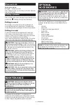 Preview for 9 page of Makita HP347D Instruction Manual