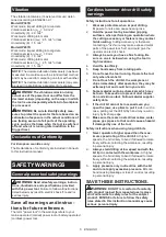 Предварительный просмотр 5 страницы Makita HP457DX100 Instruction Manual