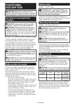 Preview for 7 page of Makita HP457DX100 Instruction Manual