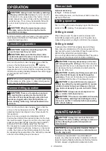Preview for 8 page of Makita HP488D006 Instruction Manual