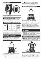 Предварительный просмотр 7 страницы Makita HP488DWE Instruction Manual