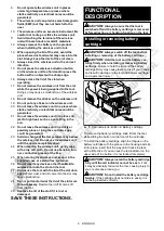 Preview for 6 page of Makita HR003G Instruction Manual